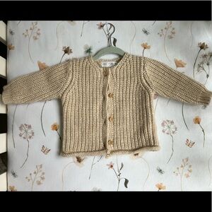 Zara baby girl cardigan size 3-6 months